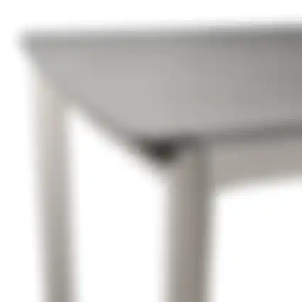 Tafel Civate 180x90cm milky grey