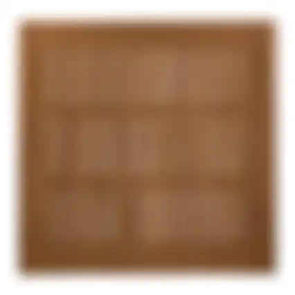 Tafelblad Isa 90x90cm teak