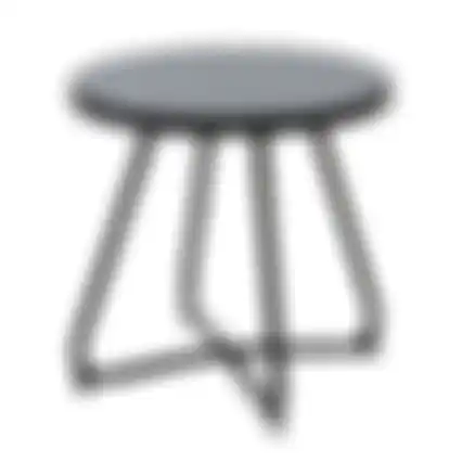 Tafel bijzet Talone 52cm zwart