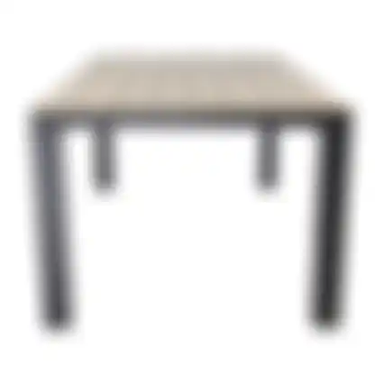 Tafel Cardona 180x100 cm Antraciet Bois le Duc