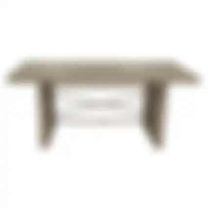 Tafel Caspoli 150x80cm white grey Bois le Duc