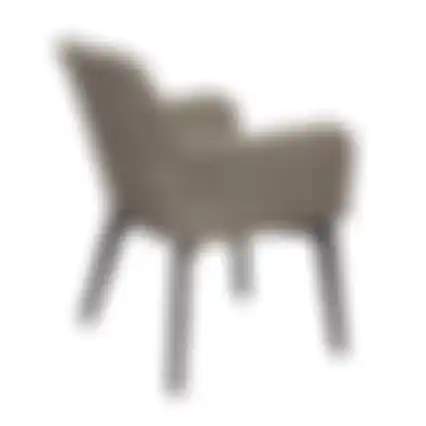 Stoel Retosi white grey+kussen