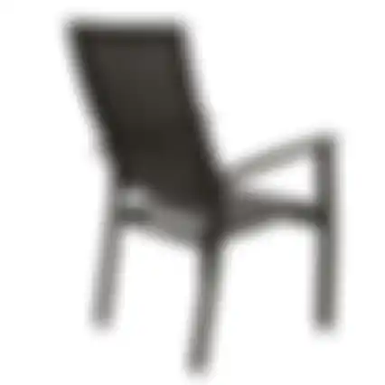 Stoel stapel Casera zwart/antra