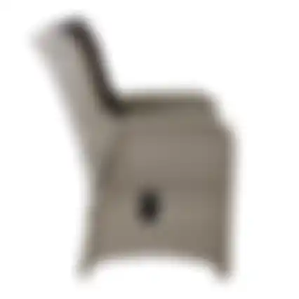 Stoel Cimino verstelbaar white grey + kussens