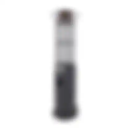 Terrasheater vlam gas THV11-DE zwart Sun Heat