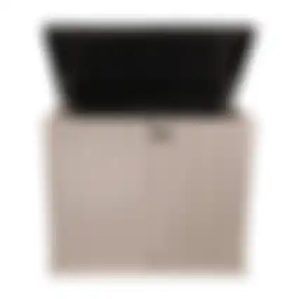 Tuinbox stora way XL warm grijs/antra