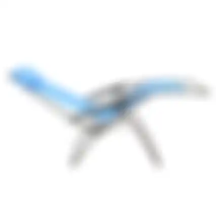 Stoel relax RT2 azur Lafuma