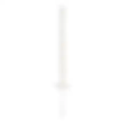 Kunststofpaal 70cm wit 10st Koltec