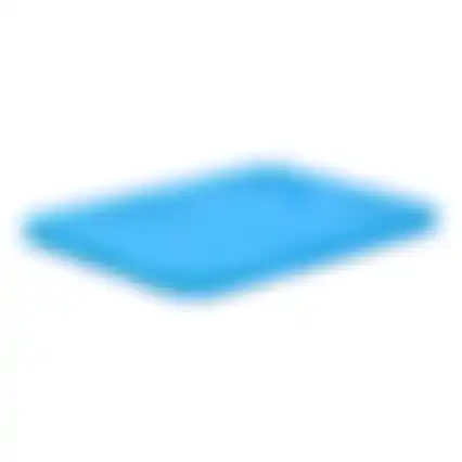 Filtermat blauw medium 2cm