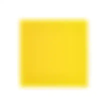 Filterschuim 50x50x2cm geel Waterland