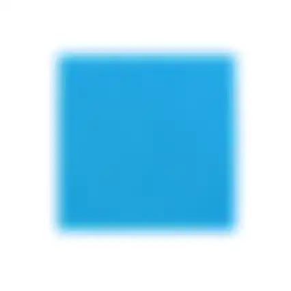 Filterschuim 50x50x2cm blauw Waterland