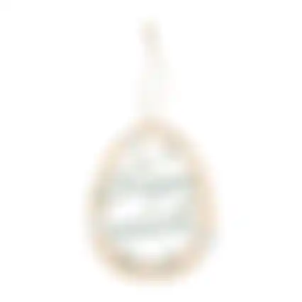 Hanger happy easter hout 19cm 2ass nc