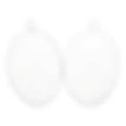 Ei plastic 6cm vulbaar