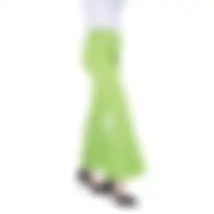 Broek flair neon groen