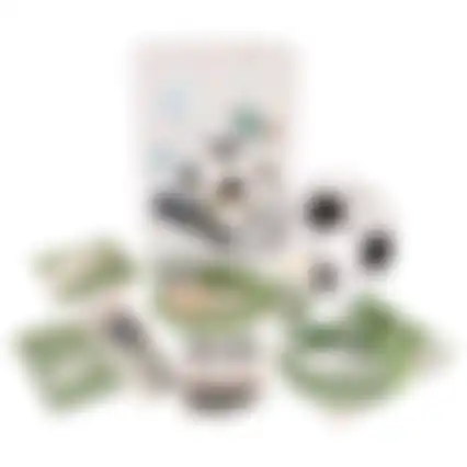 Prikkers 10cm 20st voetbal
