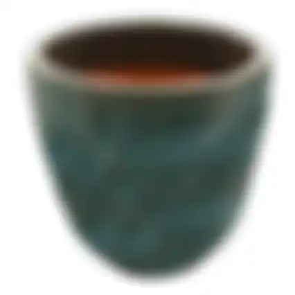 Pot scafa glazed mos groen
