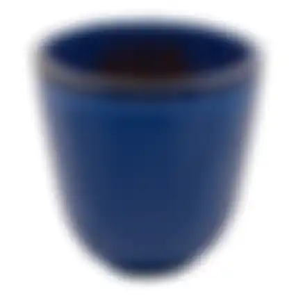 Pot scafa glazed blauw