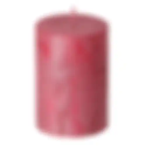 Kaars Metallic Rood