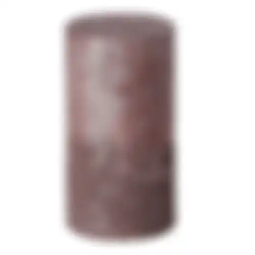 Kaars 70x130mm sand rood
