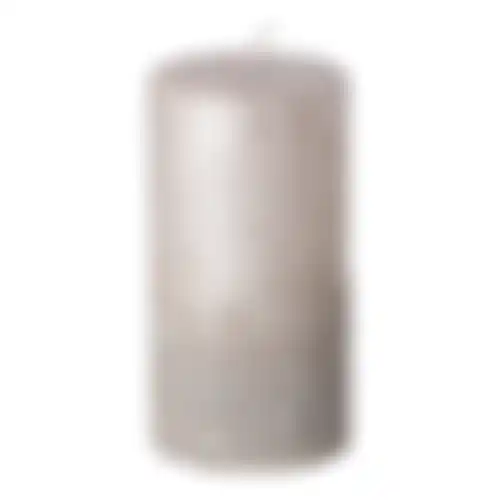 Kaars 70x130mm sand champagne