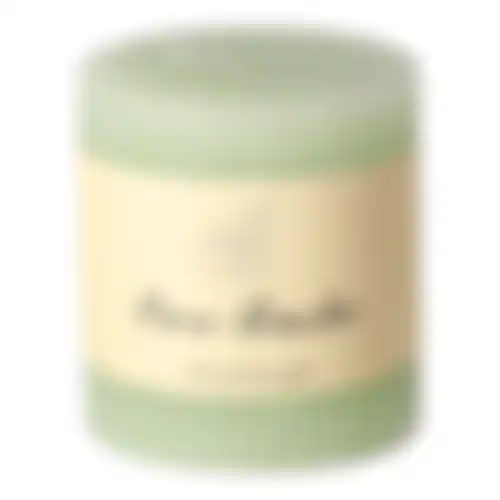 Kaars 70x75mm pastel groen O'malley
