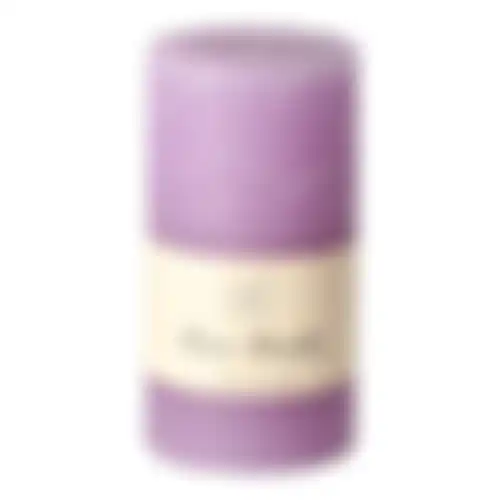 Kaars 70x130mm pastel paars O'malley