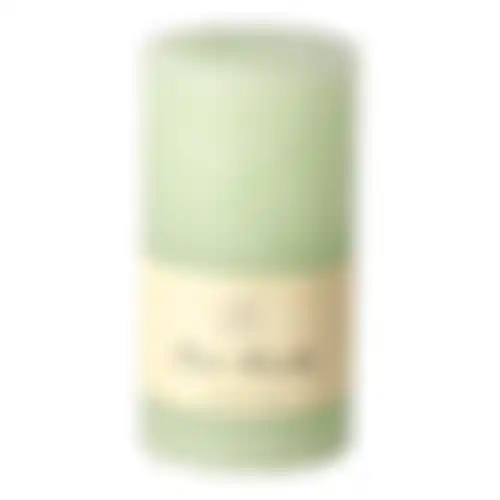Kaars 70x130mm pastel groen O'malley