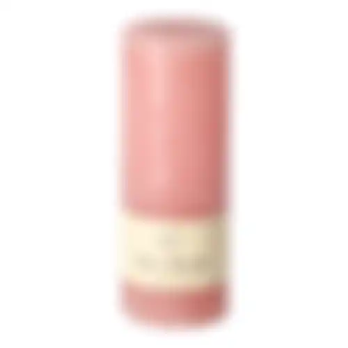 Kaars 70x180mm pastel roze O'malley