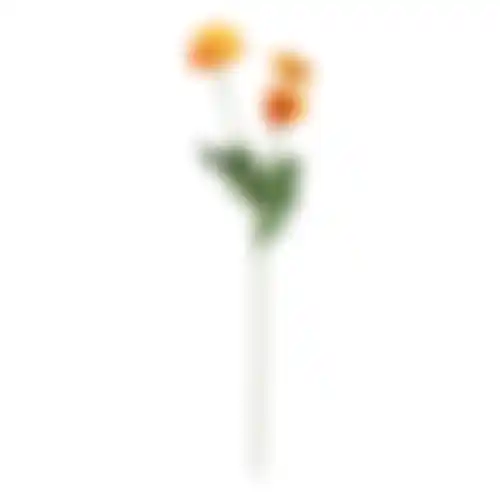 Bloem Poppy oranje 59cm