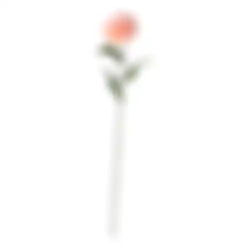 Dahlia op steel roze 75cm