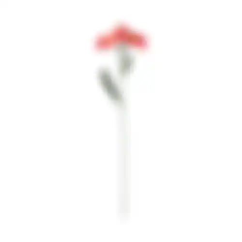 Bloem gehaakt 36cm 4ass