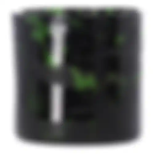 Vaas glas groen 10x10cm nc