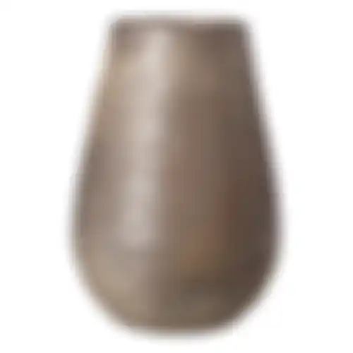 Vaas glas Prugny grijs 29cm