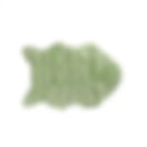 Schapenvel deco 60x90cm mint groen