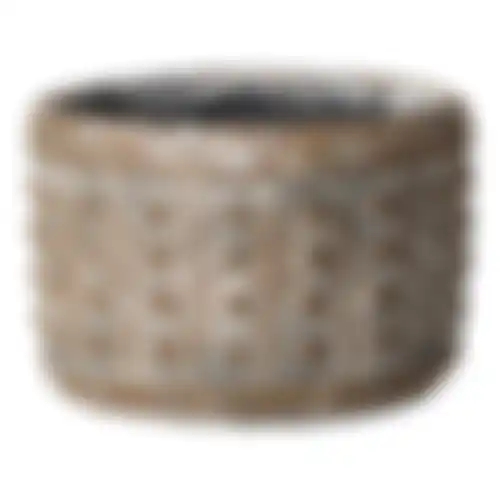 Pot Cyl Adana Dot Aged 15cm