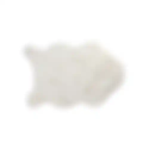 Vacht 60x90cm soft creme