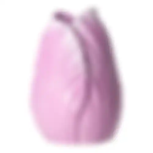 Vaas tulp paars 20cm