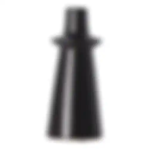 Vaas keramiek zwart 20cm NC