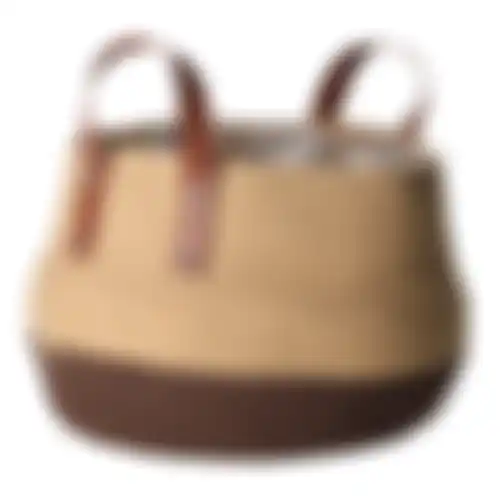 Mand Boitron 29cm jute-coffee