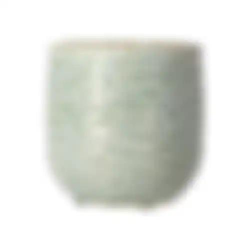 Pot keramiek groen 12x11cm nc