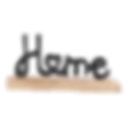 Ornament home 19x9 cm