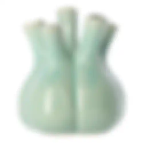 Vaas Keramiek groen 17x17x20cm nc