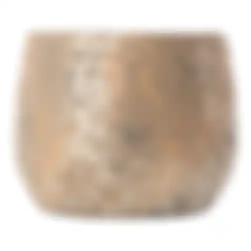 Pot Clemente rond goud 13x16.5cm