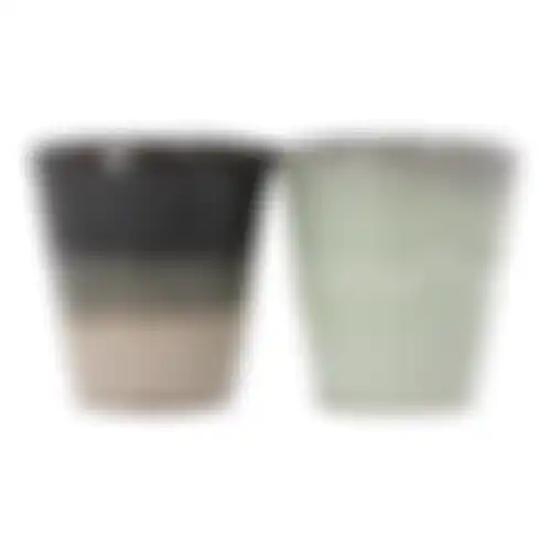 Bloempot terra 8cm 5ass