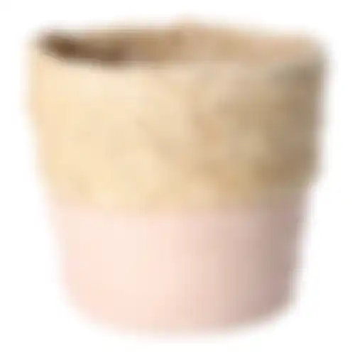 Mand Rachel rond roze 12x12cm
