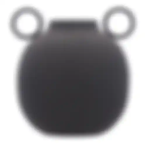 Vaas Alma 16cm zwart