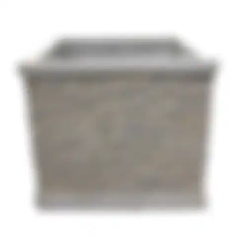 Pot Jambi Slate cube grey