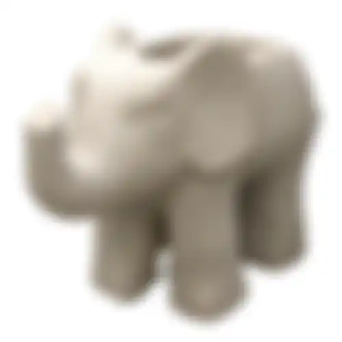 Pot olifant beige