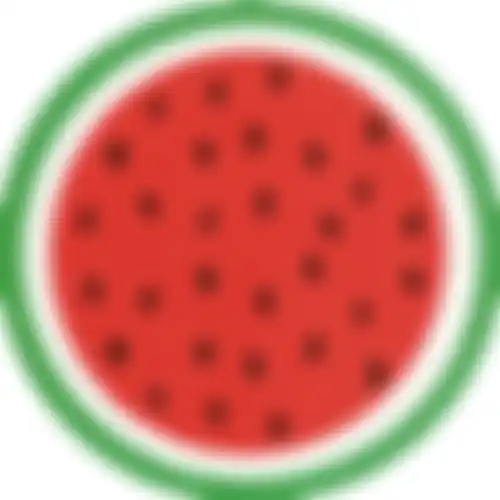 Servet 33x33cm silhouettes - melon 12st
