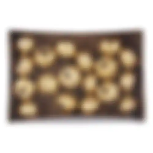 Appel foam op stok 18st goud